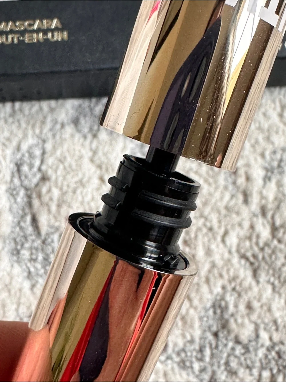 Beautycounter Think Big Mascara — Better Black with Gold Tube 8ml 0.27 oz NWB